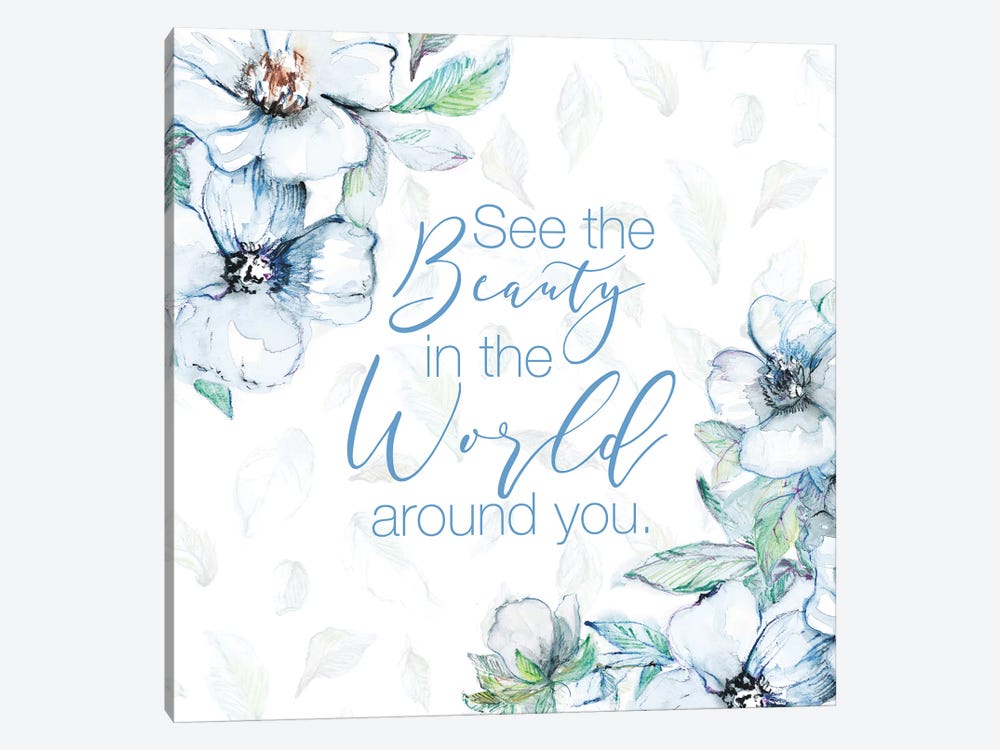 See The Beauty by Lanie Loreth 1-piece Canvas Wall Art