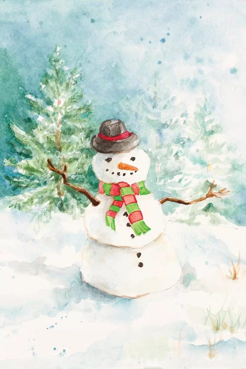 Snowman In The Pines