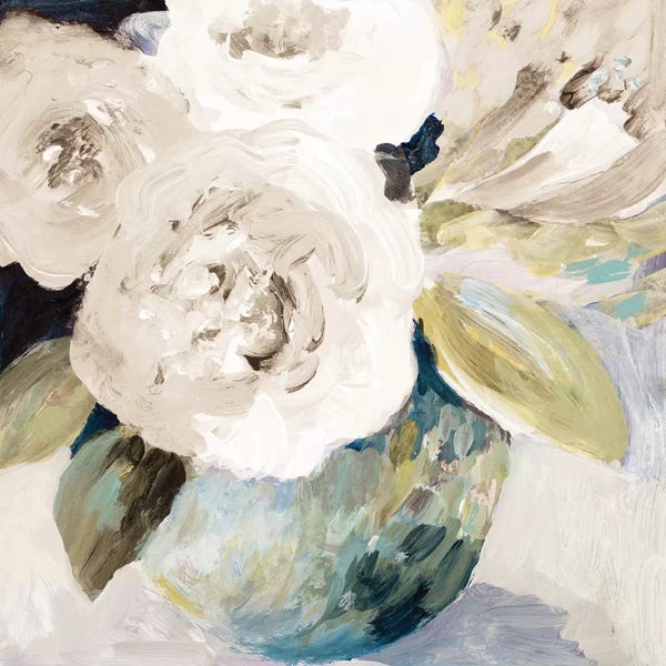 Modern Farmhouse Living Room: Spring Roses by Lanie Loreth