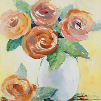 Sunny Blooms by Lanie Loreth framed canvas print