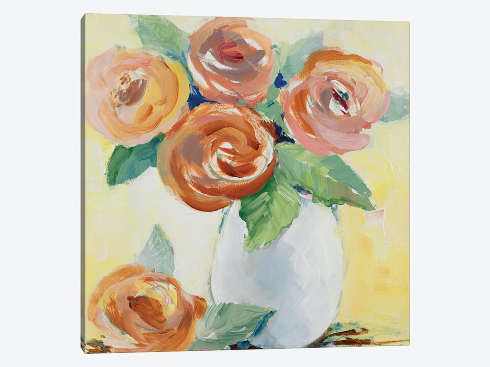 Sunny Blooms by Lanie Loreth 1-piece Canvas Artwork