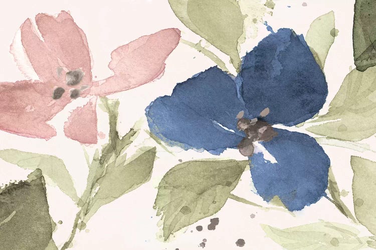 Watercolor Blooms I