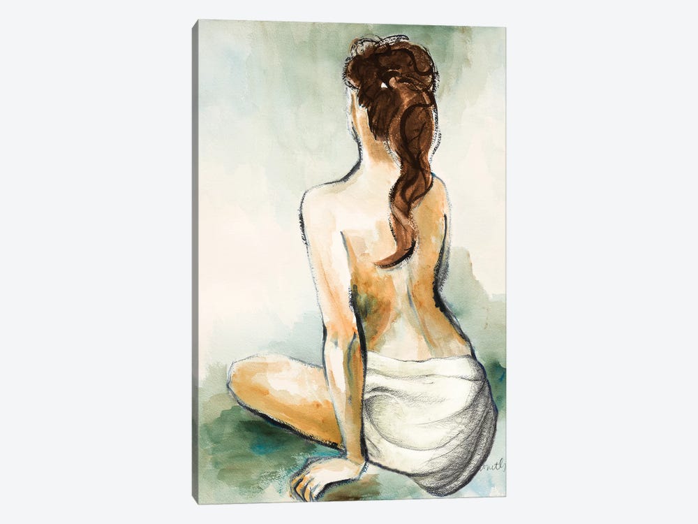 Woman Sitting II by Lanie Loreth 1-piece Canvas Wall Art