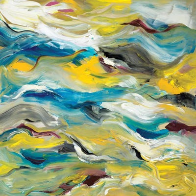 Color of Cadence by Lanie Loreth framed canvas print