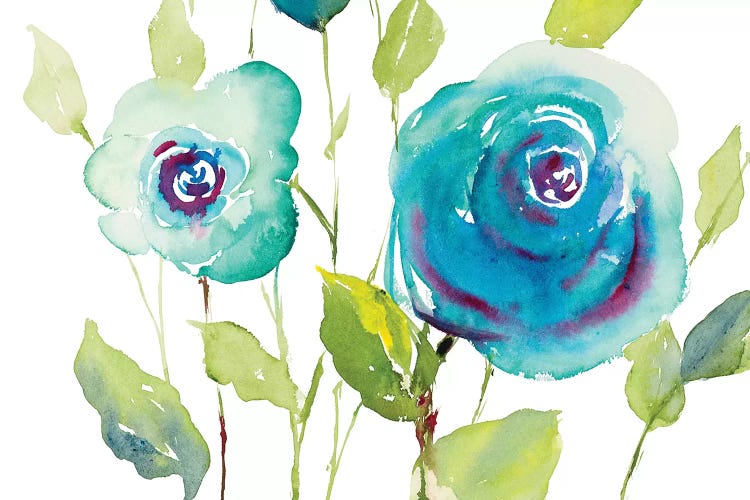 Blooming Blues by Lanie Loreth wall art