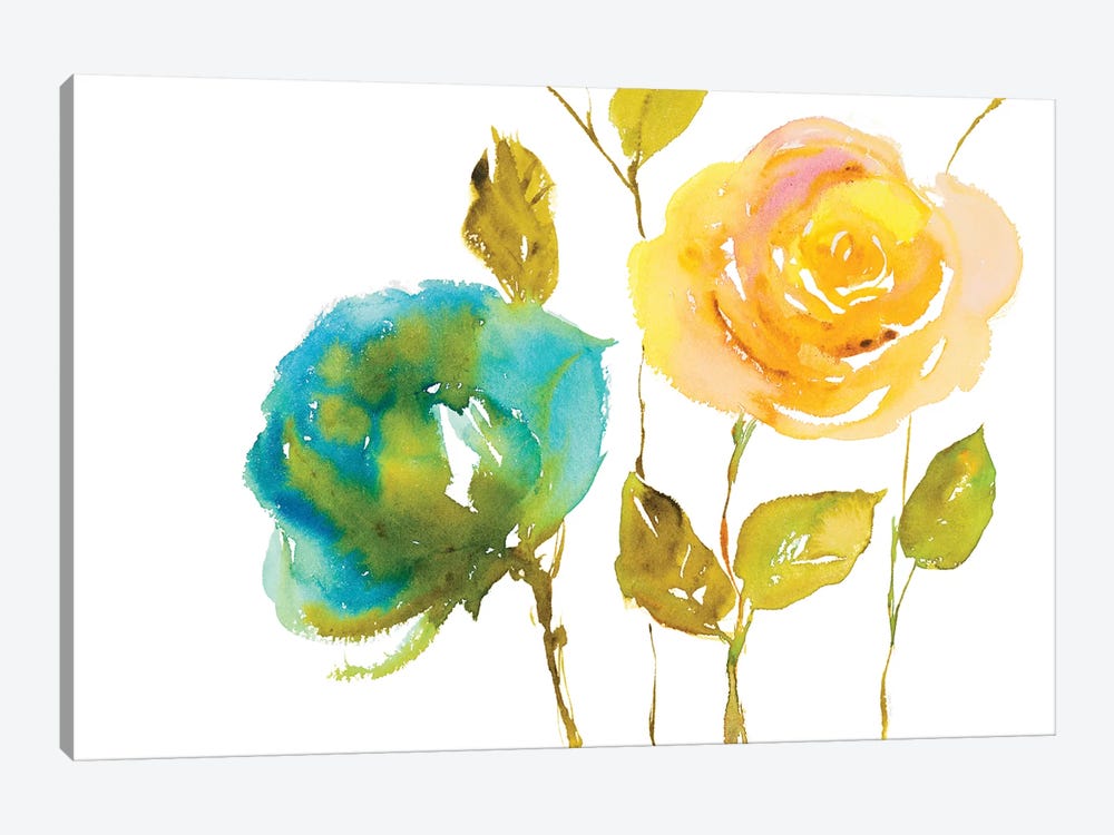 Blooming Hues by Lanie Loreth 1-piece Canvas Art Print