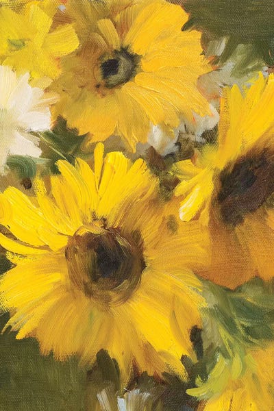 Sunflowers: Bright Yellow Sunflowers by Lanie Loreth