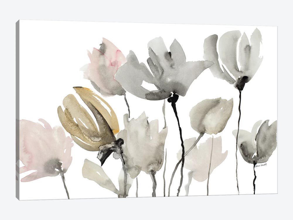 Follow Your Dreams Floral Horizontal by Lanie Loreth 1-piece Canvas Print