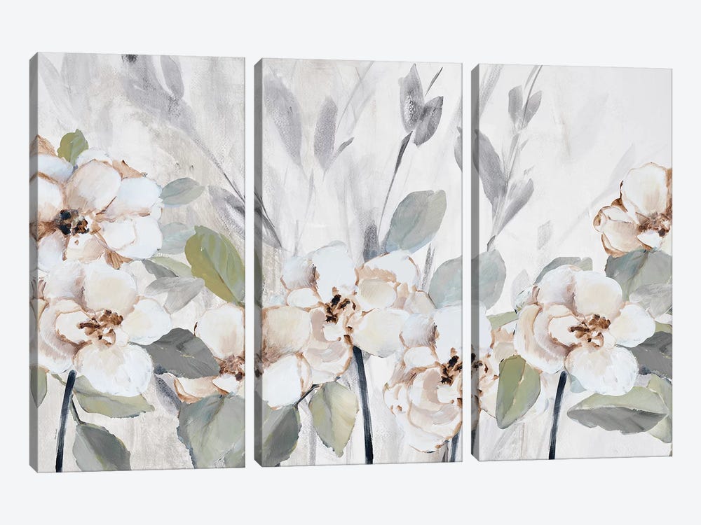 Garden Fleurs by Lanie Loreth 3-piece Canvas Artwork