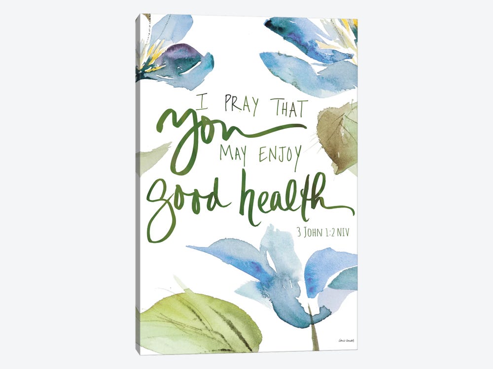 Good Health Geraniums by Lanie Loreth 1-piece Canvas Art