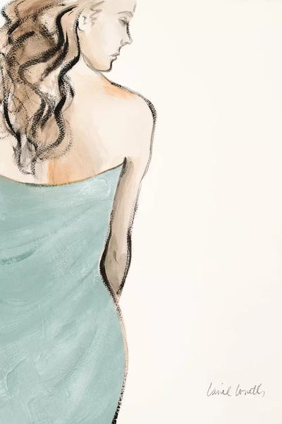 Lanie Loreth: Contemplative Woman I by Lanie Loreth