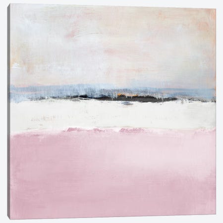 Pink Sea Canvas Print #LNL467} by Lanie Loreth Canvas Artwork
