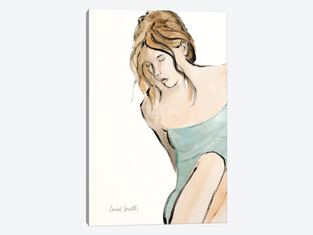 Contemplative Woman II by Lanie Loreth 1-piece Canvas Art Print