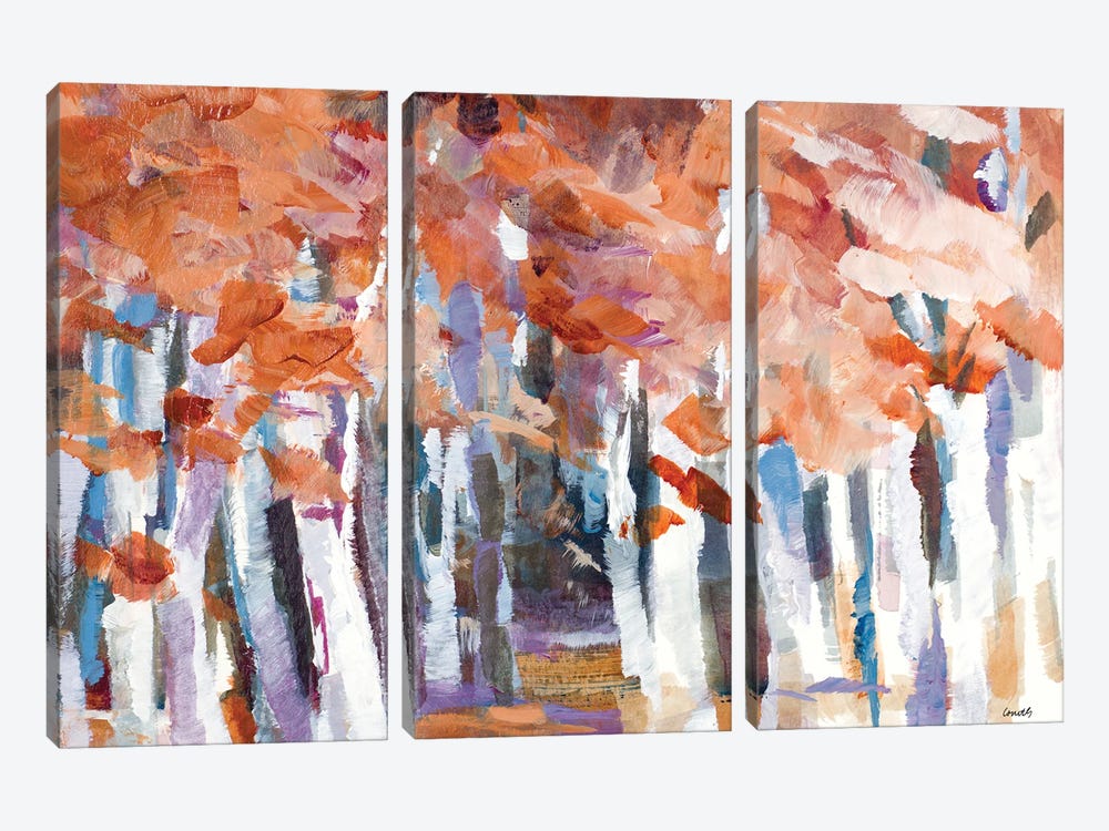 Autumn Rhythm by Lanie Loreth 3-piece Canvas Art