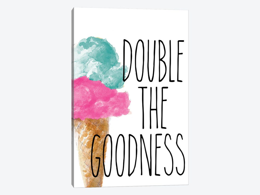 Double the Goodness by Lanie Loreth 1-piece Canvas Print