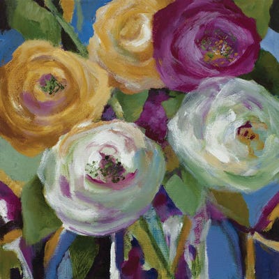 Garden Gems by Lanie Loreth framed canvas print