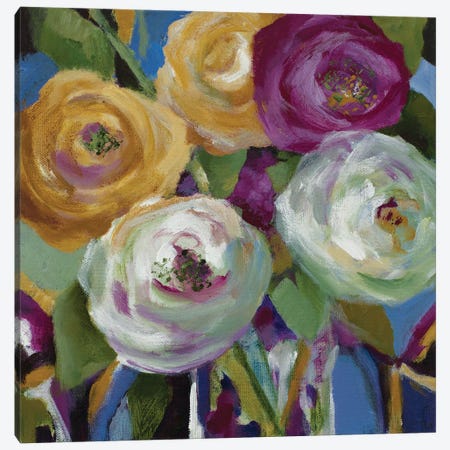 Garden Gems Canvas Print #LNL500} by Lanie Loreth Canvas Artwork