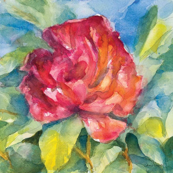 Lanie Loreth: Crimson Peony by Lanie Loreth