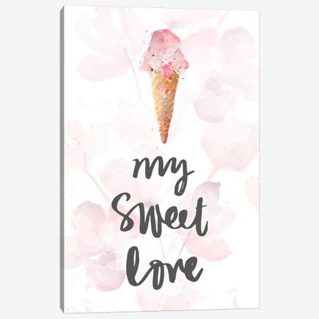 My Sweet Love Canvas Print #LNL511} by Lanie Loreth Canvas Print
