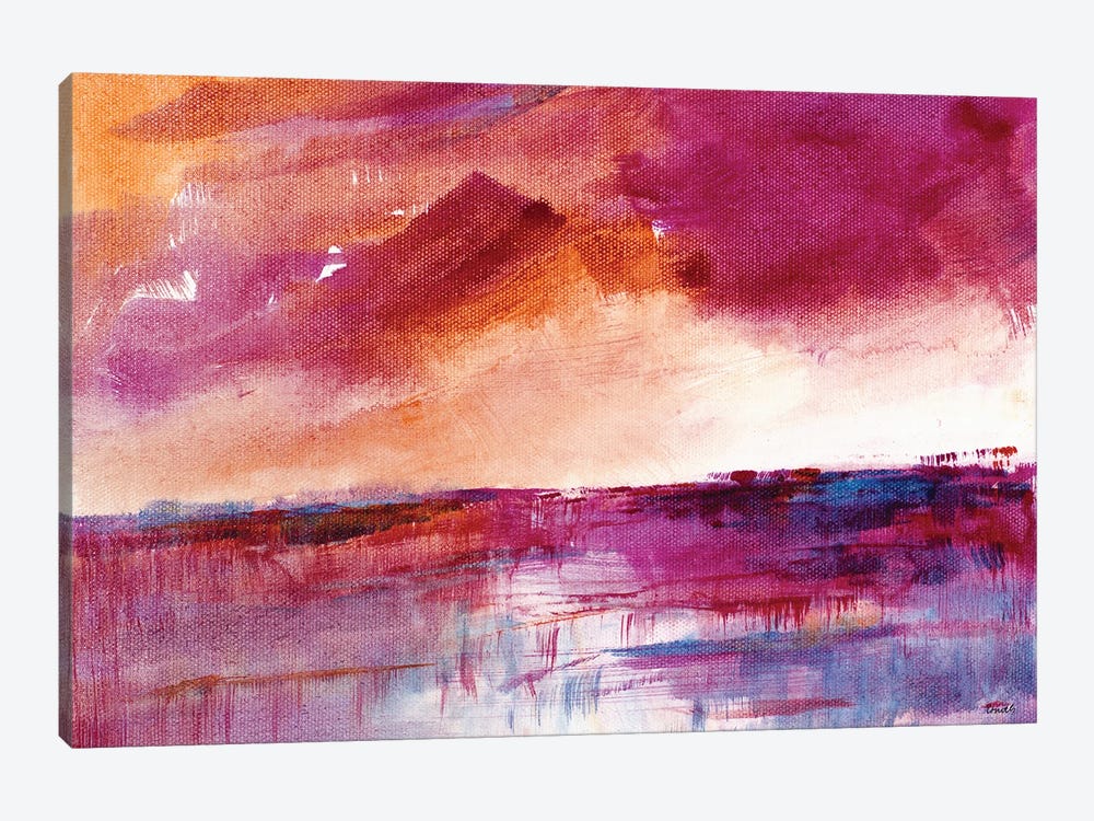 Reflection of a Crimson Sky by Lanie Loreth 1-piece Canvas Art Print