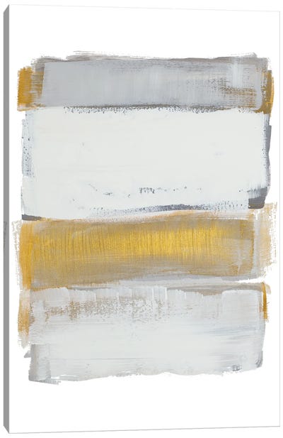 Shades of Golden Gray Canvas Art Print - Lanie Loreth