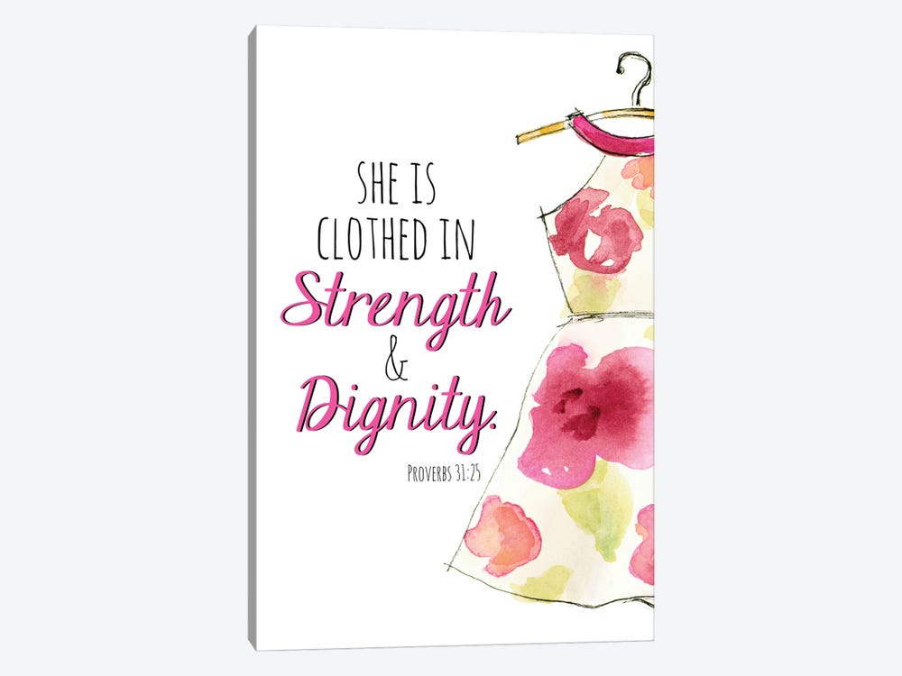 Strength and Dignity by Lanie Loreth 1-piece Canvas Wall Art