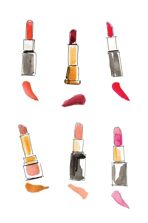 Watercolor Beauty Products I