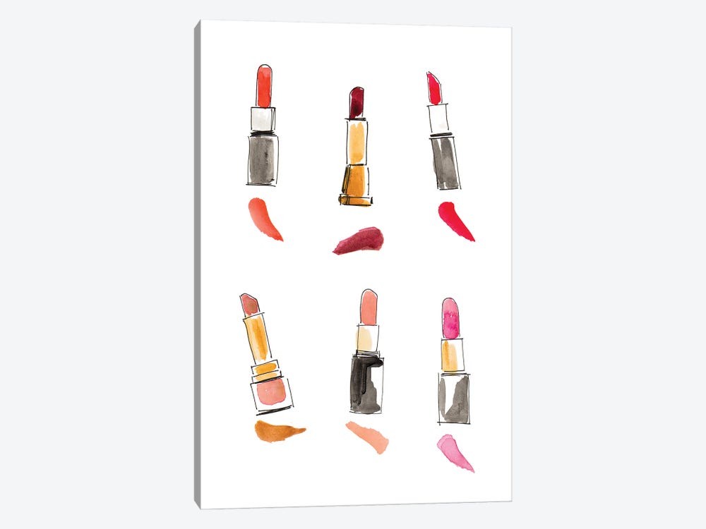 Watercolor Beauty Products I by Lanie Loreth 1-piece Art Print