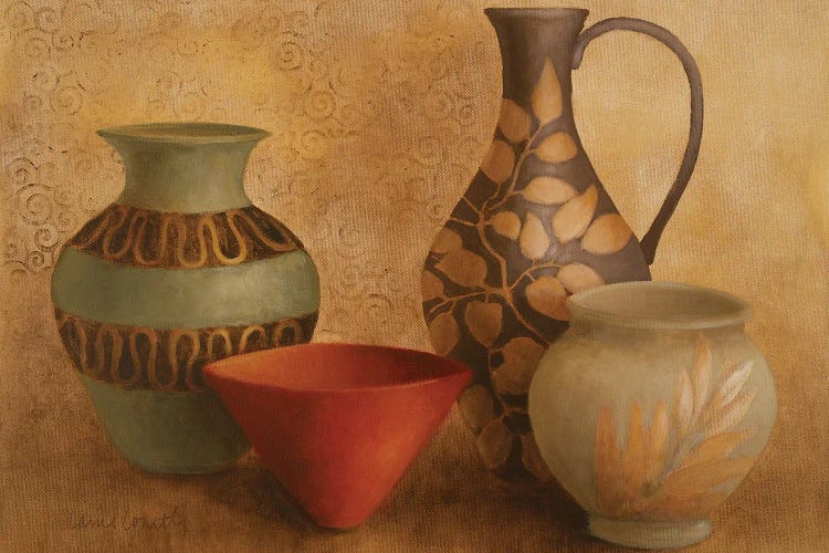 Decorative Vessel Still Life I by Lanie Loreth canvas print