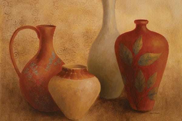 Lanie Loreth: Decorative Vessel Still Life II by Lanie Loreth