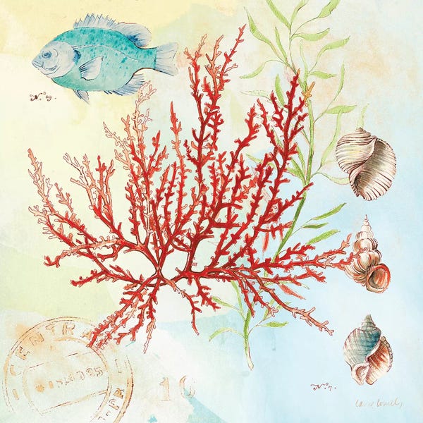 Lanie Loreth: Deep Sea Coral I by Lanie Loreth