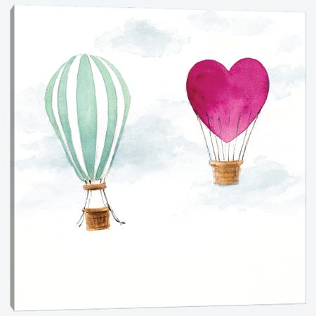 Hot Air Balloons Canvas Print #LNL550} by Lanie Loreth Canvas Print