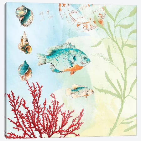 Deep Sea Coral II Canvas Print #LNL55} by Lanie Loreth Canvas Art Print