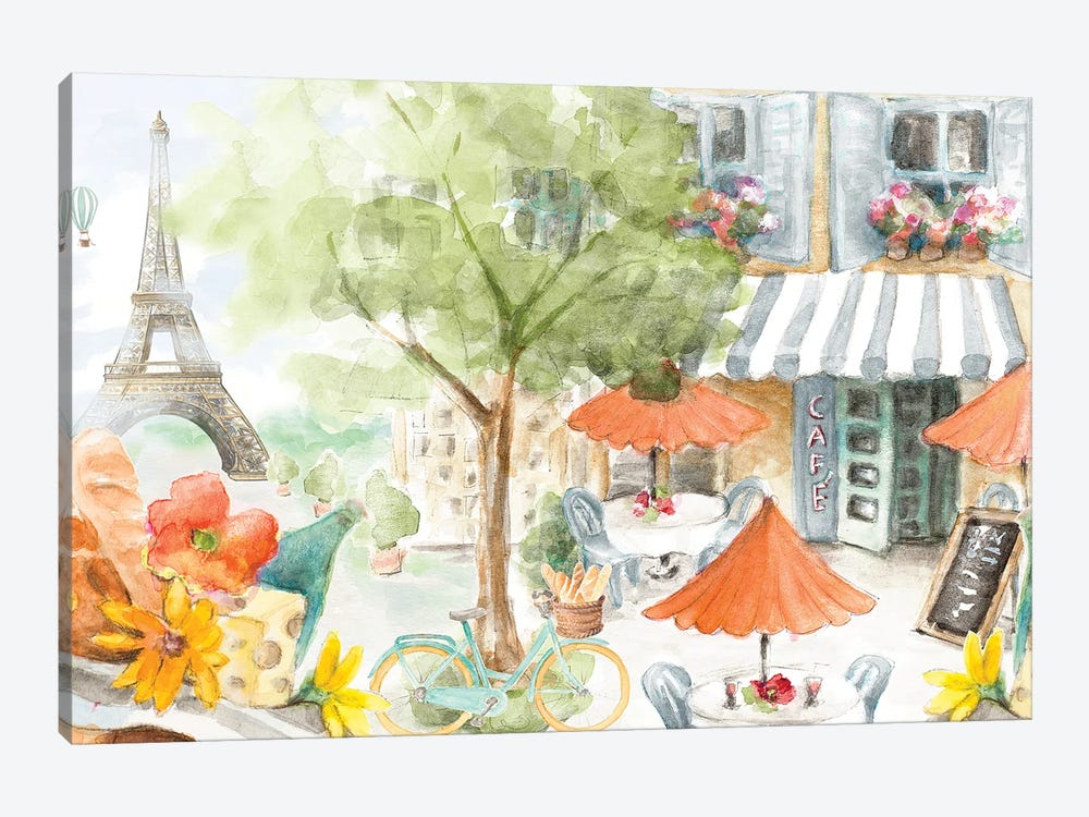 Parisian Life by Lanie Loreth 1-piece Canvas Art