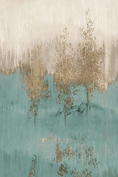 SunDance Group: Through the Gold Trees Abstract I by Lanie Loreth