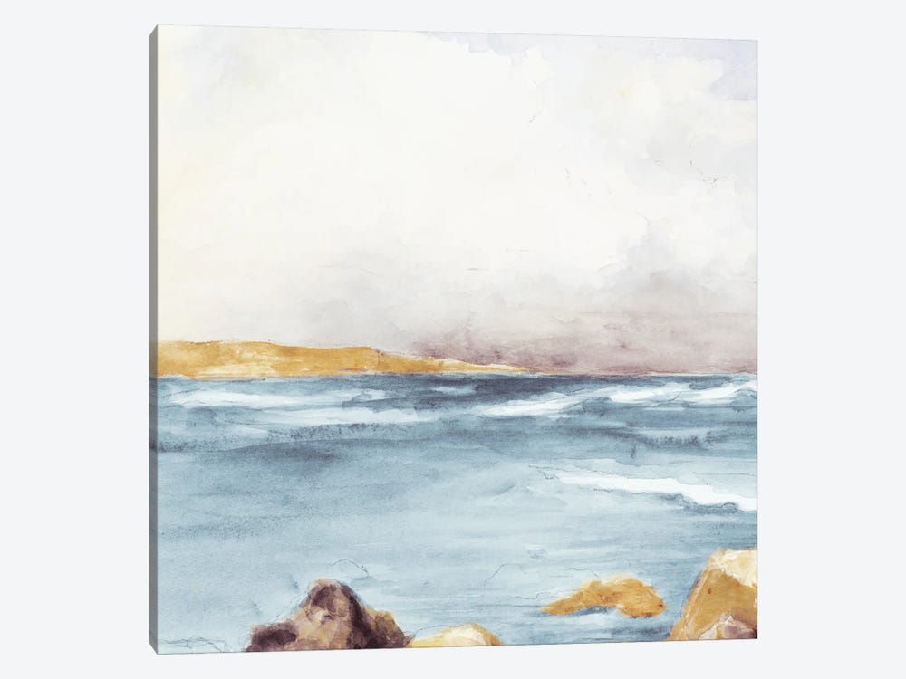 Along The Golden Coast I by Lanie Loreth 1-piece Canvas Art