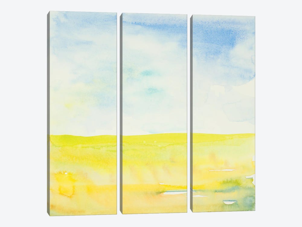 As Far As The Sky Can See I by Lanie Loreth 3-piece Canvas Art Print