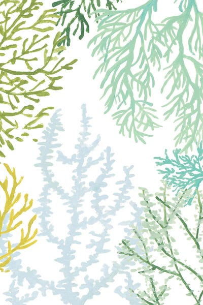 Coral: Budding Vertical Coral II by Lanie Loreth