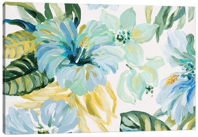 Captivating Tropical Blooms I Canvas Art Print - Lanie Loreth