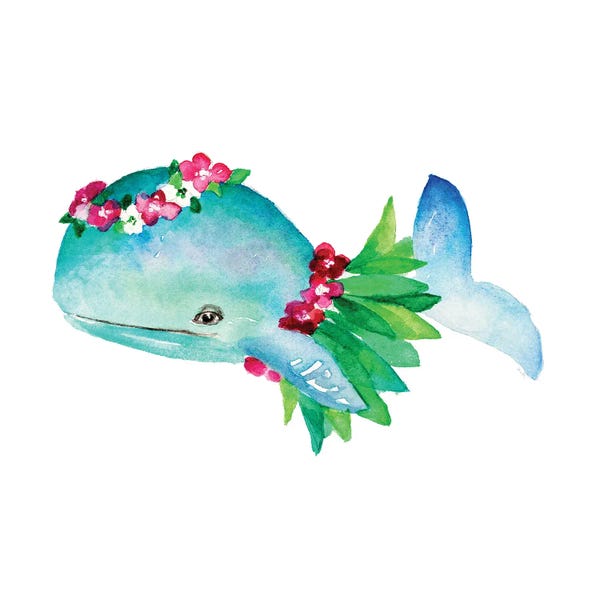 Whales: Hula Whale by Lanie Loreth