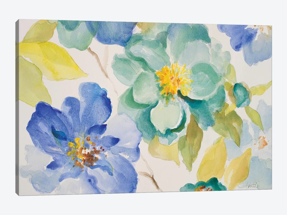 Floral Delicate I by Lanie Loreth 1-piece Canvas Artwork