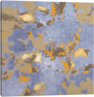 Looking Skyward II Canvas Art Print - Purple Abstract Art