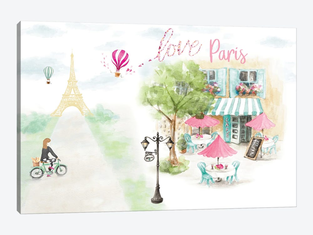 Love Parisian Life by Lanie Loreth 1-piece Art Print