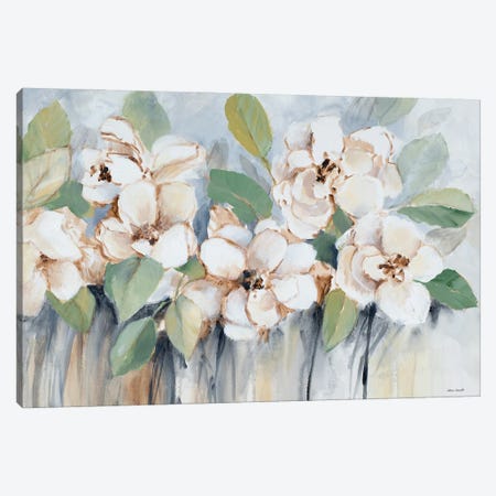 Modern Fleurs Canvas Print #LNL661} by Lanie Loreth Art Print