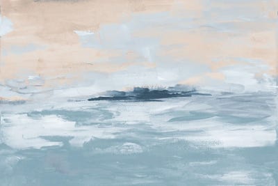 Muted Modern Serenity by Lanie Loreth framed canvas print