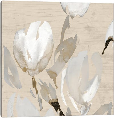 Neutral Tulips I Canvas Art Print - Lanie Loreth
