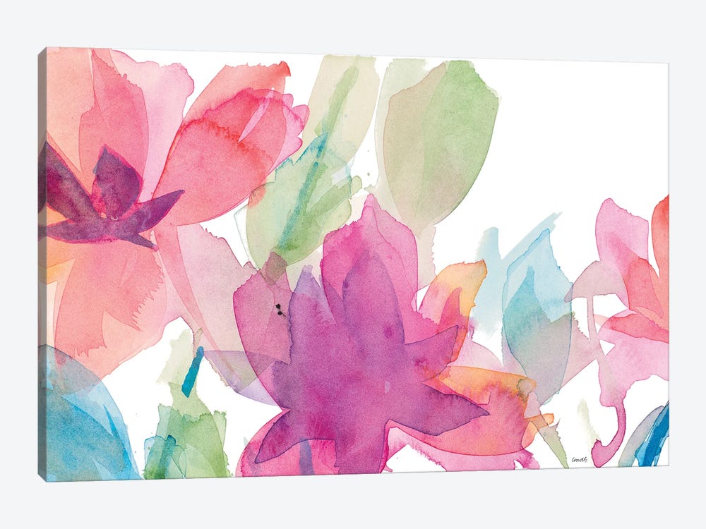 Pastel Delicate Floral by Lanie Loreth 1-piece Art Print