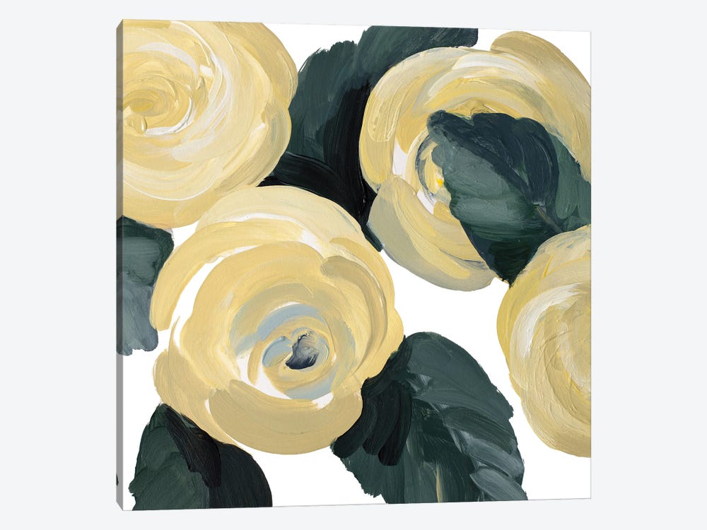 Quietly Bold Blooms by Lanie Loreth 1-piece Canvas Art