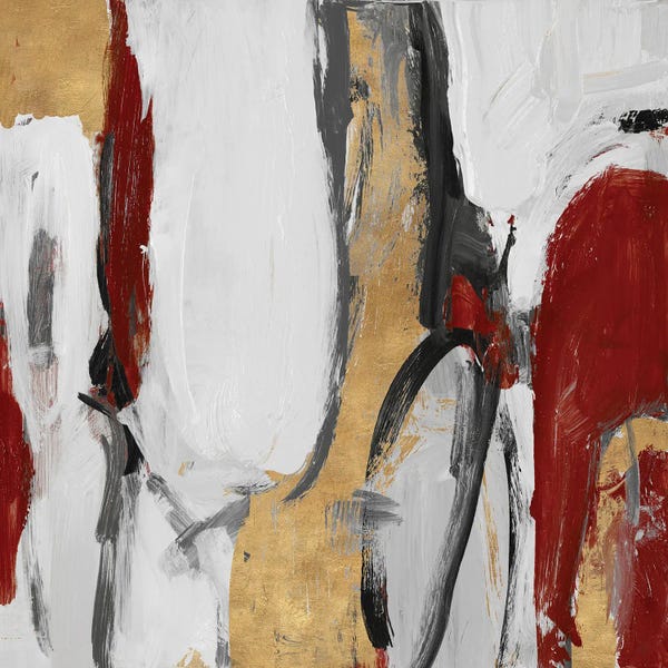 Lanie Loreth: Red and Gold City Symphony II by Lanie Loreth