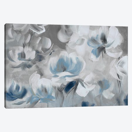 Softly Awakened In Blue Canvas Print #LNL698} by Lanie Loreth Canvas Artwork